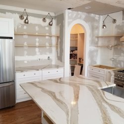 Kitchen Designs - Stunning Cambria Brittanica Gold