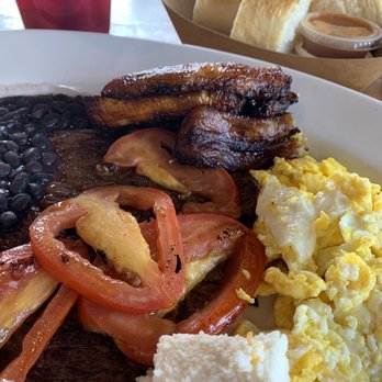 Antigua Bread - Ultimate Antigua breakfast with bread and a hibiscus iced tea - Bakeries Near Me - Los Angeles, California