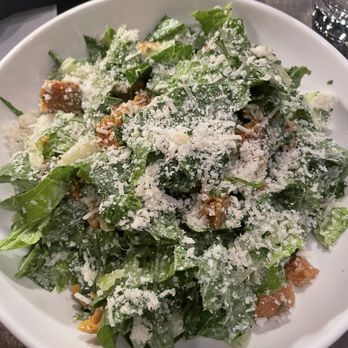 No Regrets Pizza - Caesar salad/ Dine in. Great taste and portion. - Italian Near Me - North Bethesda, Maryland