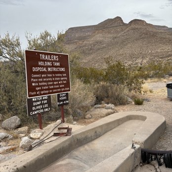 Oliver Lee Memorial State Park - Sewage dump station - Hiking Near Me - Alamogordo, New Mexico