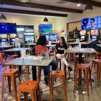Da Boccery - Bar area and some of the Arcade Games - Axe Throwing Near Me - Livermore, California Da Boccery - Bar area and some of the Arcade Games - Axe Throwing Near Me - Livermore, California