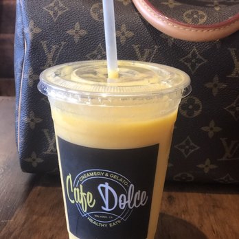 Cafe Dolce - Magical mango smoothies. - Coffee & Tea Near Me - Solvang, California Cafe Dolce - Magical mango smoothies. - Coffee & Tea Near Me - Solvang, California