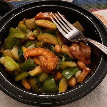 Hong Kong House - Kung pao shrimp (I ate half of it already) - Chinese Near Me - Hopedale, Massachusetts Hong Kong House - Kung pao shrimp (I ate half of it already) - Chinese Near Me - Hopedale, Massachusetts