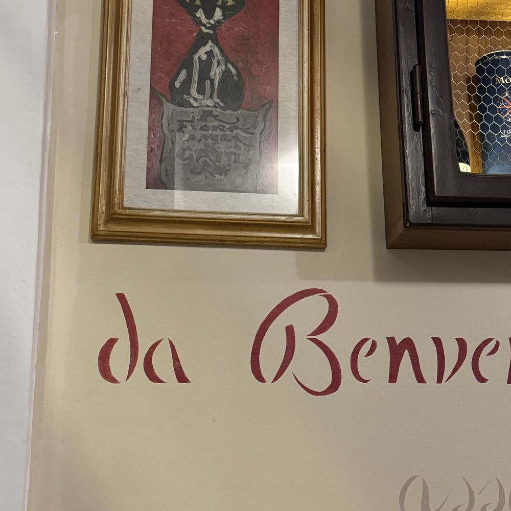 Trattoria Da Benvenuto - loved the cat art - Tuscan Near Me - Florence, FI Trattoria Da Benvenuto - loved the cat art - Tuscan Near Me - Florence, FI