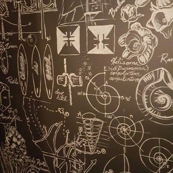 Spago - Men's room art - New American Near Me - Beverly Hills, California Spago - Men's room art - New American Near Me - Beverly Hills, California