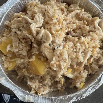 Little Thai Corner - Pineapple Fried Rice w/ Chicken - Thai Near Me - Warwick, Rhode Island Little Thai Corner - Pineapple Fried Rice w/ Chicken - Thai Near Me - Warwick, Rhode Island
