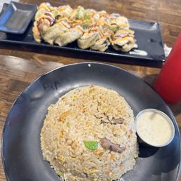 Hana Fried Rice American Dream Roll
