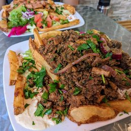 Lamb Beef Shawarma Sandwich