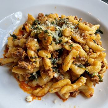 Sfizi Cafe - Pasta with Italian sausage - Italian Near Me - Falls Church, Virginia