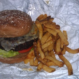 Veggie burger with cheese Veggie burger with cheese