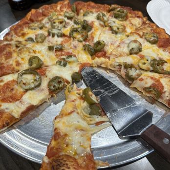 Straw Hat Pizza - Large 2 item pizza - Pizza Near Me - Bakersfield, California