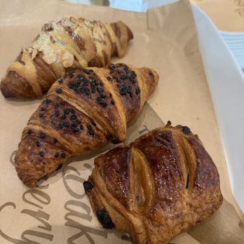 Tous Les Jours - My order - almond, chocolate hazelnut croissant and pain au chocolat - Bakeries Near Me - Memphis, Tennessee