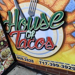 House of Tacos - Sign outside