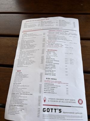 Menu photo 5 Gott's St. Helena Saint Helena, CA Menu photo 5 Gott's St. Helena Saint Helena, CA