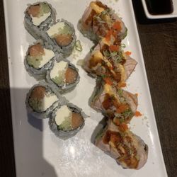 Han Asian Cuisine - Philadelphia Roll and East Granby Roll