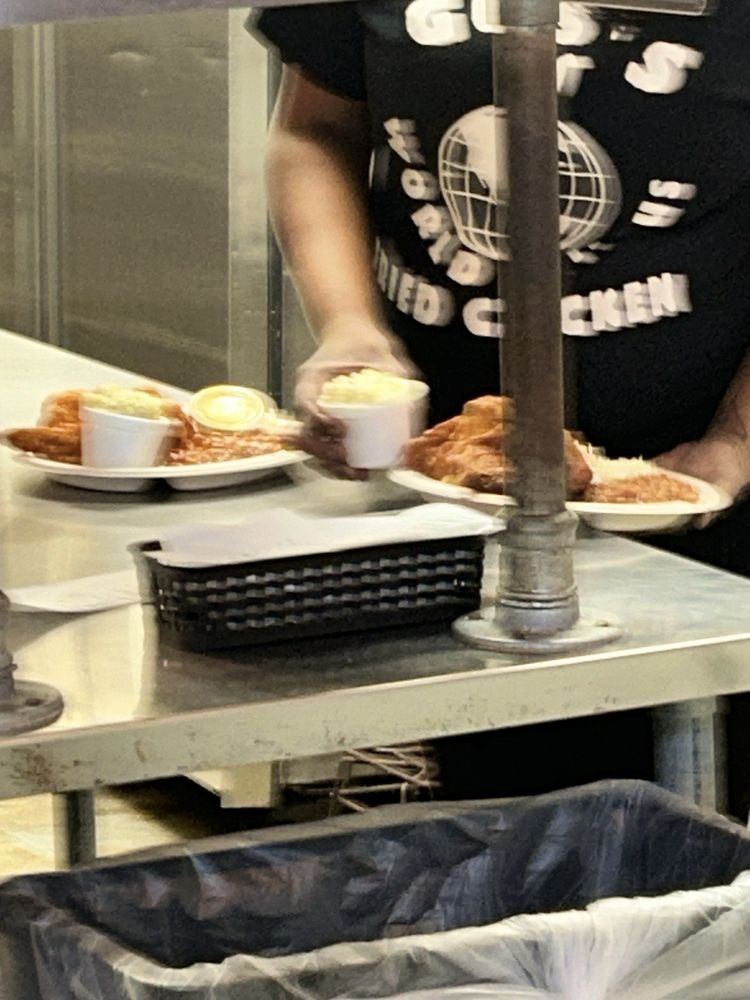 Food from Gus's World Famous Fried Chicken - Little Rock