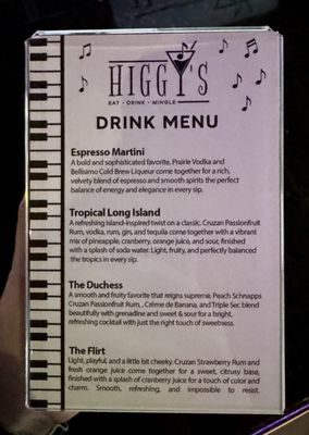Menu photo 6 Higgy's South Barrington, IL