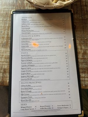 Menu photo 2 Sapori Trattoria Chicago, IL Menu photo 2 Sapori Trattoria Chicago, IL