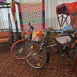 Tandoor of India - Rickshaw .... Display in the restaurant..