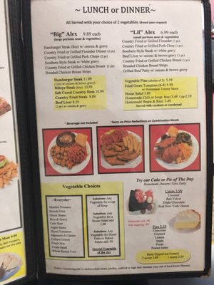 Menu photo 5 Alex's Restaurant Goose Creek, SC Menu photo 5 Alex's Restaurant Goose Creek, SC