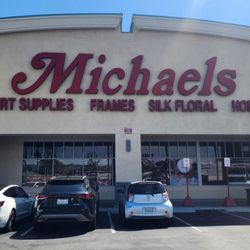 Michaels - Michael's store front.