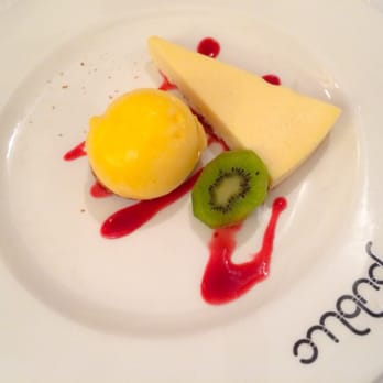 Public - Tarta de queso con helado de mandarina :) - Modern European Near Me - Madrid, M