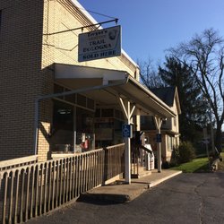 Troyer's Trail Bologna - Store front.