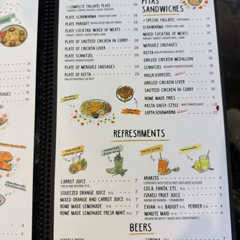L'As du Fallafel - Menu - Kosher Near Me - Paris, 75 L'As du Fallafel - Menu - Kosher Near Me - Paris, 75