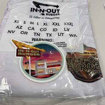 In-N-Out Burger - T- shirt - Burgers Near Me - Lebanon, Tennessee