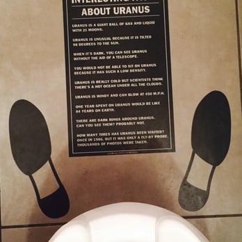 Jimmy John's - Feel free to head to the restroom and learn about Uranus - Sandwiches Near Me - Amarillo, Texas Jimmy John's - Feel free to head to the restroom and learn about Uranus - Sandwiches Near Me - Amarillo, Texas