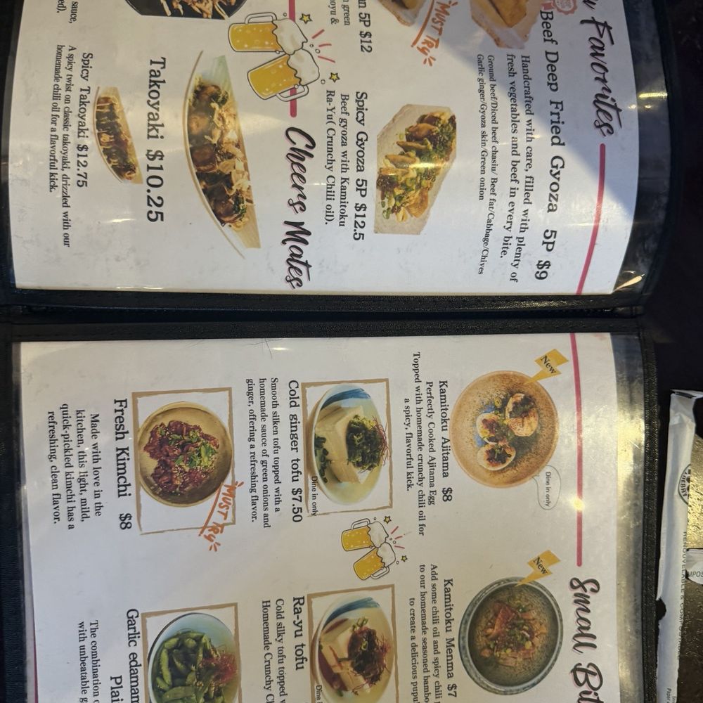 Kamitoku - Menu - Ramen Near Me - Honolulu, Hawaii Kamitoku - Menu - Ramen Near Me - Honolulu, Hawaii