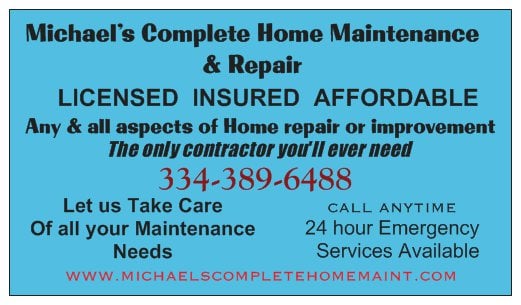 Slide of Michael's Complete Home Maintenance