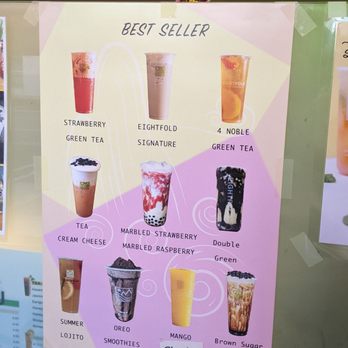 Eightfold Tea Shoppe - Menu 9/23/2022 - Bubble Tea Near Me - Costa Mesa, California Eightfold Tea Shoppe - Menu 9/23/2022 - Bubble Tea Near Me - Costa Mesa, California