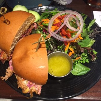 The Ojai Beverage - Fantastic pulled pork with side salad. - Beer, Wine & Spirits Near Me - Ojai, California The Ojai Beverage - Fantastic pulled pork with side salad. - Beer, Wine & Spirits Near Me - Ojai, California
