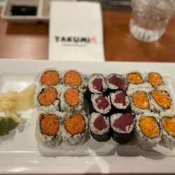 Takumi Japanese Restaurant - Any 3 Rolls Lunch Special Tuna Roll, Spicy Tuna Roll Spicy Salmon Roll