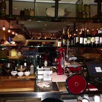 Met Back Bay - View of prep bar from our seats at the bar! They prep small appetizers here, and it's very entertaining to watch the guy. - New American Near Me - Boston, Massachusetts Met Back Bay - View of prep bar from our seats at the bar! They prep small appetizers here, and it's very entertaining to watch the guy. - New American Near Me - Boston, Massachusetts