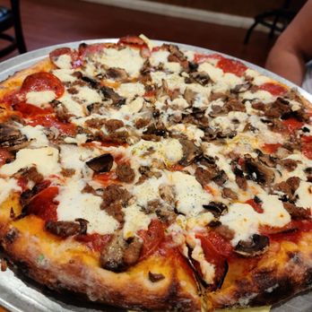 Mr. G's Pizza - Diamond Bar - Pepperoni cheese ricotta cheese and mushroom pizza absolutely perfect - Pizza Near Me - Diamond Bar, California