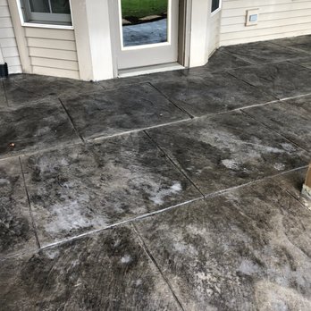 Custom Concrete WC - A picture says a thousand words. Most likely will have to shell out thousands to have this ripped our and replaced. Won't return my calls. - Masonry/Concrete Near Me Custom Concrete WC - A picture says a thousand words. Most likely will have to shell out thousands to have this ripped our and replaced. Won't return my calls. - Masonry/Concrete Near Me