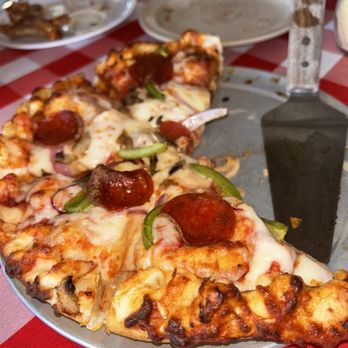 Enzo's Pizza & Grill - Supreme Double Decker Pizza - Pizza Near Me - Panama City, Florida Enzo's Pizza & Grill - Supreme Double Decker Pizza - Pizza Near Me - Panama City, Florida