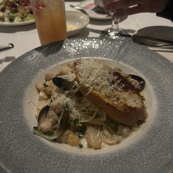 The Spinnaker - Angel Hair with Rock Shrimp, Bay Scallops & Mussels - Breakfast & Brunch Near Me - Sausalito, California The Spinnaker - Angel Hair with Rock Shrimp, Bay Scallops & Mussels - Breakfast & Brunch Near Me - Sausalito, California
