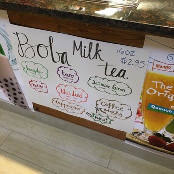 Umami - Selection of bubble tea. Their bubble tea is surprisingly good, so give them a try! - Sushi Bars Near Me - Suwanee, Georgia