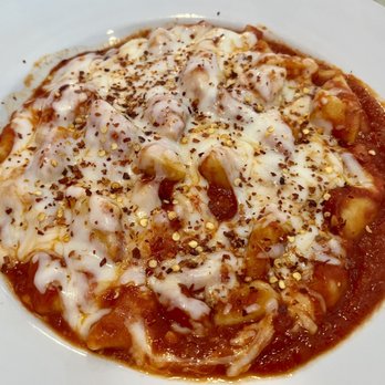 Mamma G's - Gnocchi Rossi (with added mozzarella and crushed red pepper) - Italian Near Me - Rochester, New York