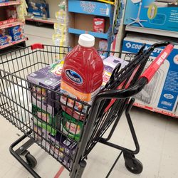 Family Dollar - 6 freaking cases of ginger ale !! Lol