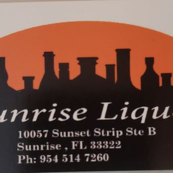 Sunrise Liquor - the sun setting behind the bottles - Beer, Wine & Spirits Near Me - Sunrise, Florida Sunrise Liquor - the sun setting behind the bottles - Beer, Wine & Spirits Near Me - Sunrise, Florida