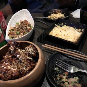 Anytime Kitchen - Popcorn chicken, Brussels sprouts and corn cheese! - Korean Near Me - New York, New York Anytime Kitchen - Popcorn chicken, Brussels sprouts and corn cheese! - Korean Near Me - New York, New York