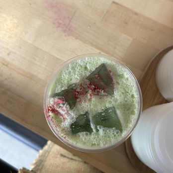 Golden Goat Coffee - Lavender matcha - Coffee & Tea Near Me - San Francisco, California Golden Goat Coffee - Lavender matcha - Coffee & Tea Near Me - San Francisco, California