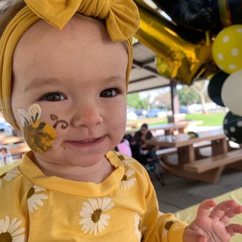 Reality Entertainment - My baby smeared the bee, but it was cute beforehand! - Party & Event Planning Near Me Reality Entertainment - My baby smeared the bee, but it was cute beforehand! - Party & Event Planning Near Me