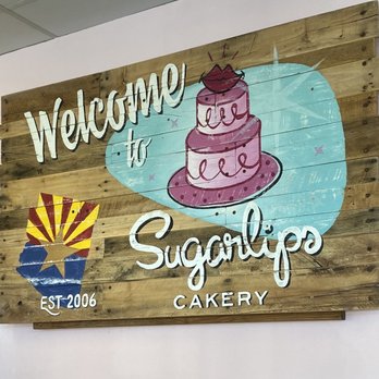Sugarlips Cakery - Sign - Bakeries Near Me - Mesa, Arizona
