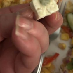 Mold on feta...