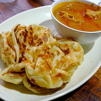 Roti King - roti canai with chicken curry - Indian Near Me - London, XGL Roti King - roti canai with chicken curry - Indian Near Me - London, XGL